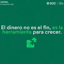 El dinero como herramienta para crecer