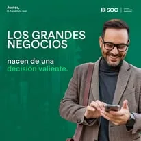 Los grandes negocios nacen de una decisión valiente