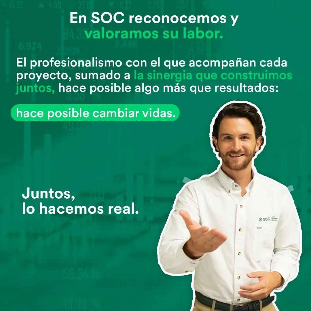 Reconocimiento al trabajo de asesores financieros